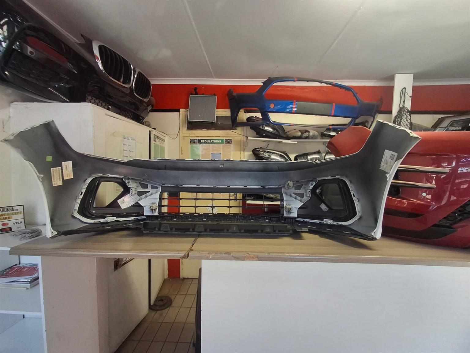 2023 VW POLO 8 SEDAN  COMPLETE FRONT BUMPER WITH SPLASH TRAY AVAILABLE FOR SALE - Private Seller