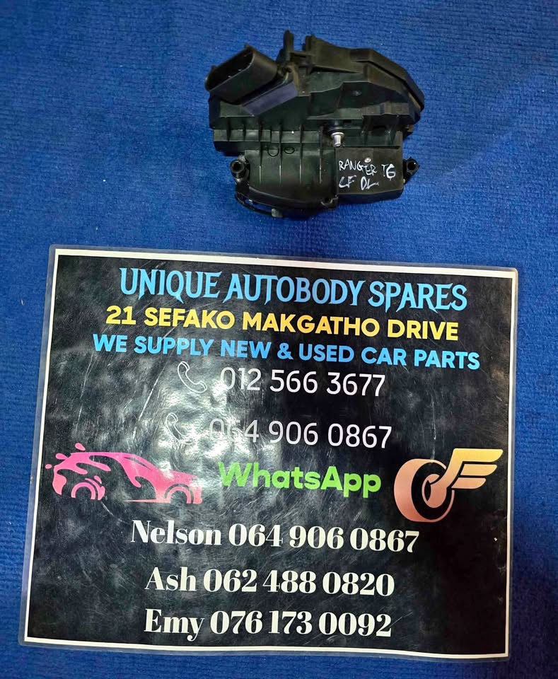 Ford Ranger T6 Left Front Door Lock Actuator - Private Seller Ford Ranger T6 Left Front Door Lock Actuator - Private Seller