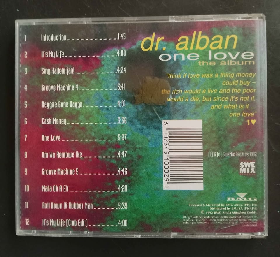 Dr. Alban - One Love (The Album) (CD)