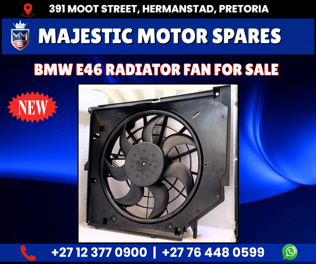 BMW E46 Radiator Fan – Brand New for Sale - Private Seller