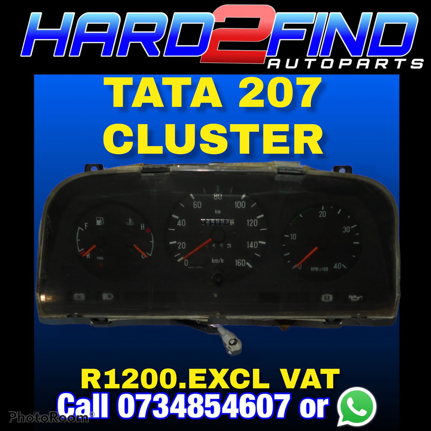 TATA 207 CLUSTER EXCL VAT - Private Seller TATA 207 CLUSTER EXCL VAT - Private Seller