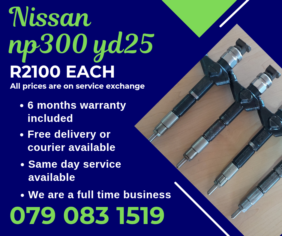 NISSAN HARDBODY NP300 2.5 INJECTORS - Private Seller NISSAN HARDBODY NP300 2.5 INJECTORS - Private Seller