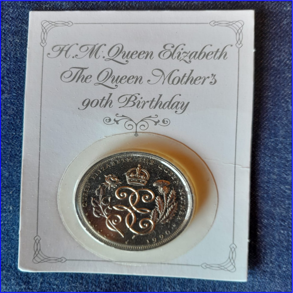 Queen Mother 90th Birthday Commemorative Coin/Medallion - Discount Bundle.