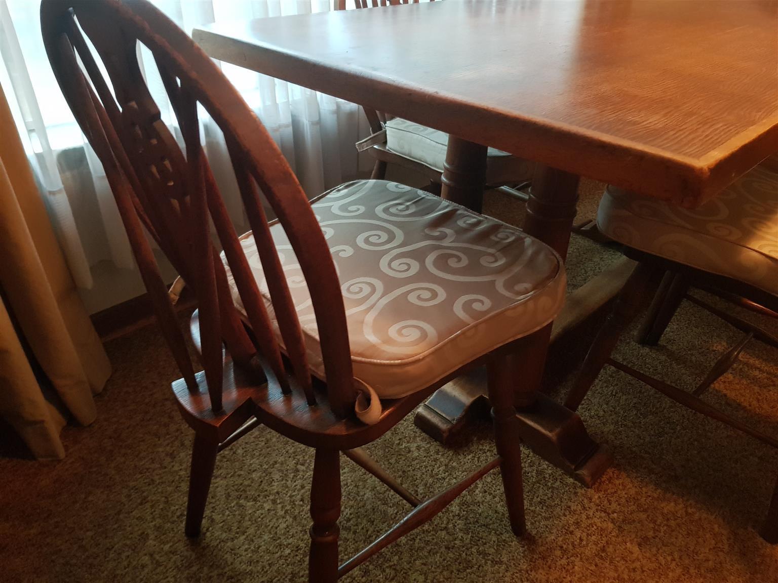Set of six Windsor Wagon Wheel Chair's Circa1840 -1860