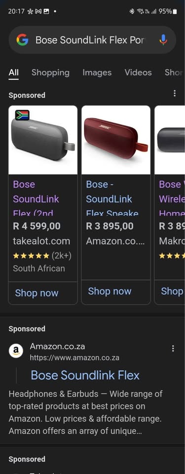 BOSE wireless speaker