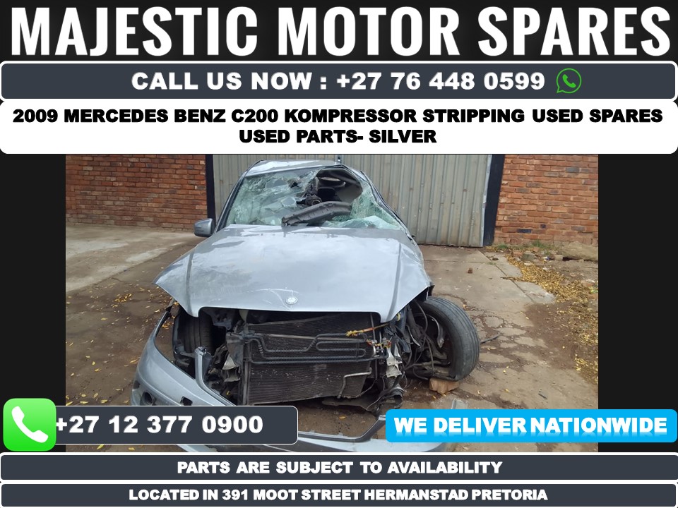 2009 Mercedes Benz Merc C200 Kompressor breaking used spares used parts for sale - Private Seller 2009 Mercedes Benz Merc C200 Kompressor breaking used spares used parts for sale - Private Seller