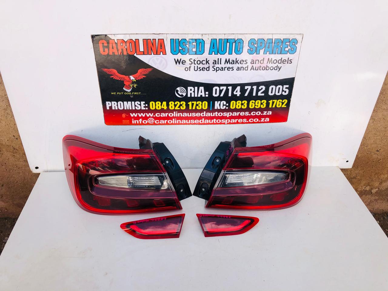 Suzuki Baleno and Toyota Starlet left and right side inner and outer taillight - Private Seller Suzuki Baleno and Toyota Starlet left and right side inner and outer taillight - Private Seller