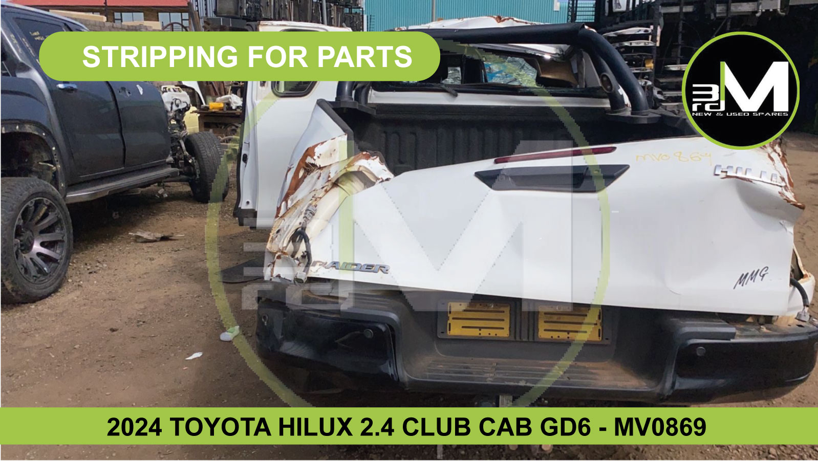 2024 TOYOTA HILUX 2.4 CLUB CAB GD6 - MV0869 - Private Seller