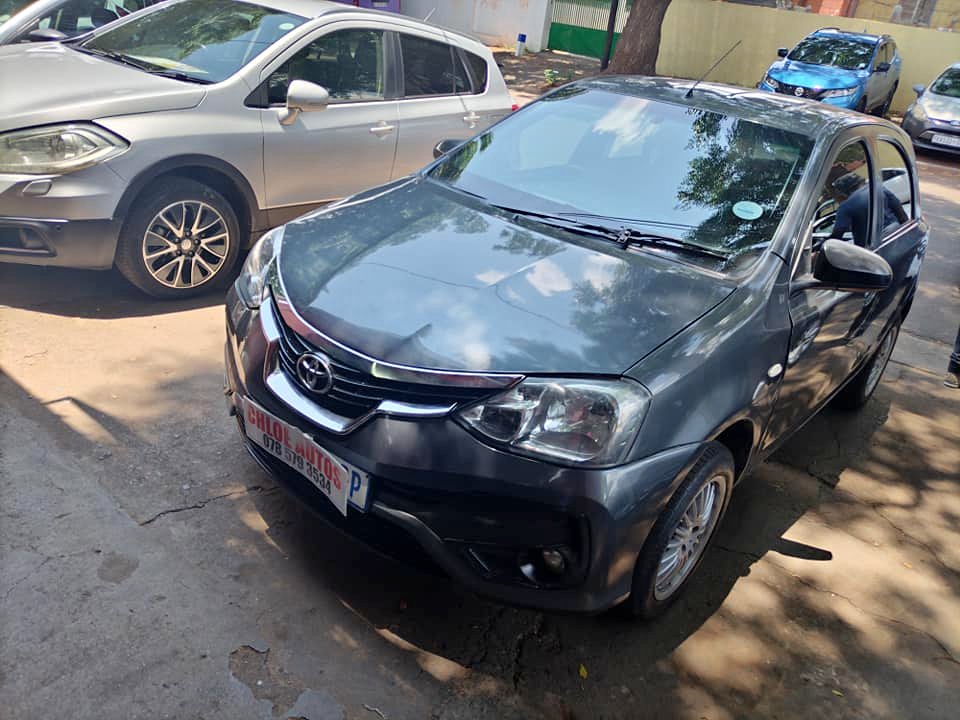 2018 Toyota Etios 1.5  Grey, Manual, Petrol  58000km