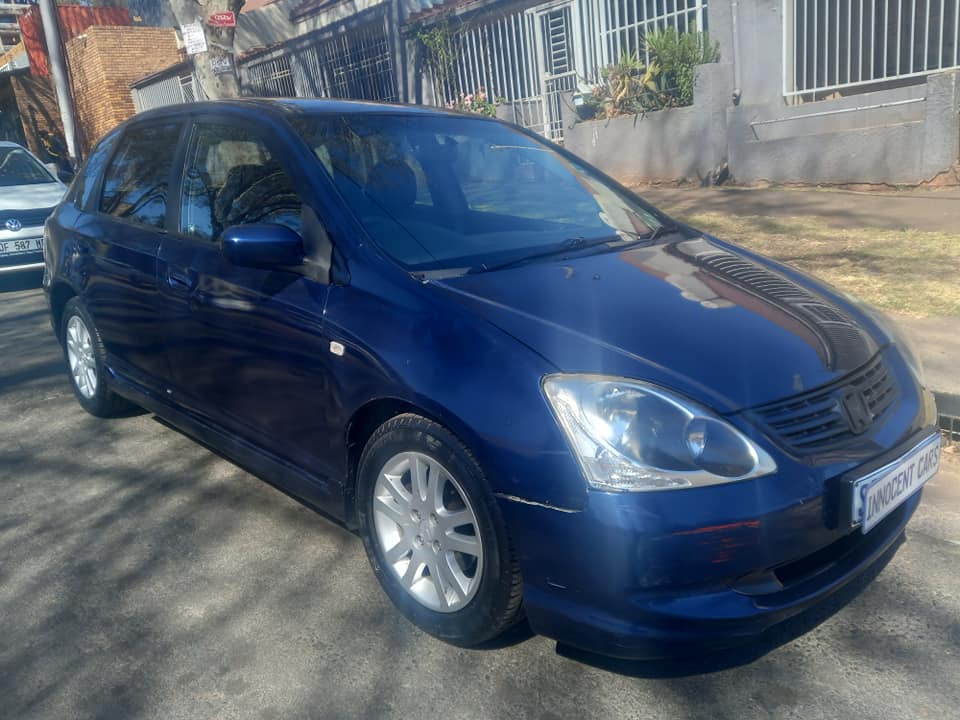 2005 HONDA CIVIC 1.4 PETROL, MANUAL, BLUE COLOR, MILEAGE 107000KMS