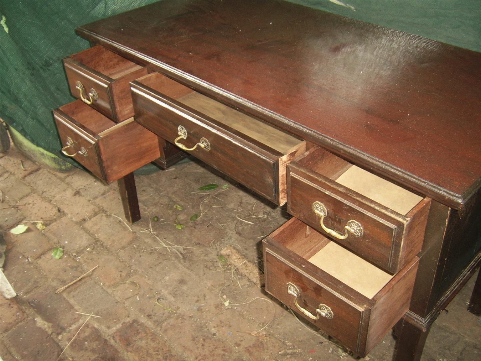 five drawer desk