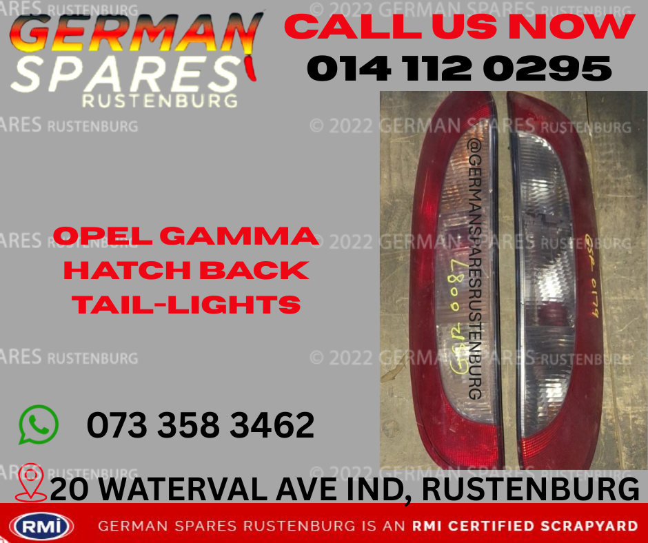 OPEL GAMMA HATCH BACK TAIL-LIGHTSFOR SALE OPEL GAMMA HATCH BACK TAIL-LIGHTSFOR SALE