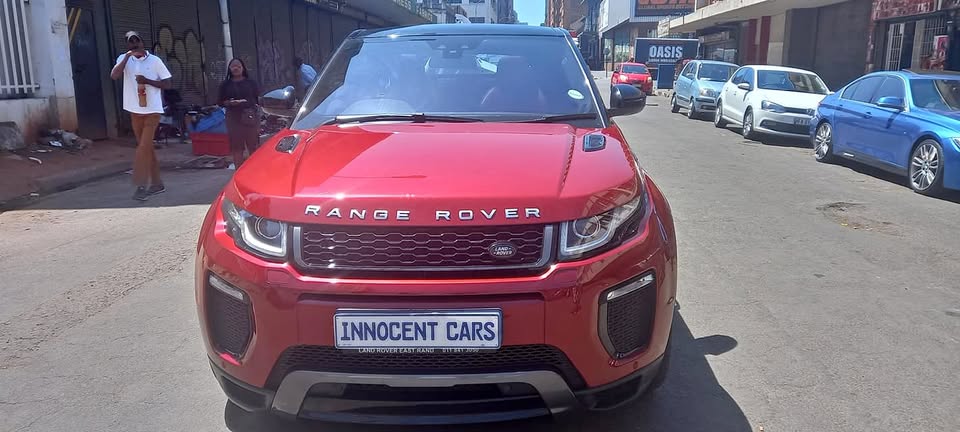 2018 RANGE ROVER EVOQUE AUTOMATIC DIESEL, MAROON