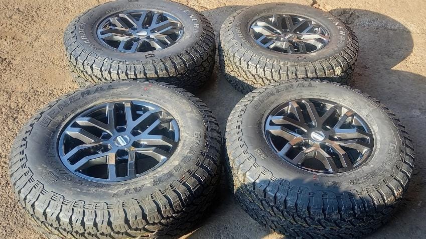 17inch Ford Raptor original mags with brand new 285/70/17 General Grabber AT3 se - Private Seller 17inch Ford Raptor original mags with brand new 285/70/17 General Grabber AT3 se - Private Seller