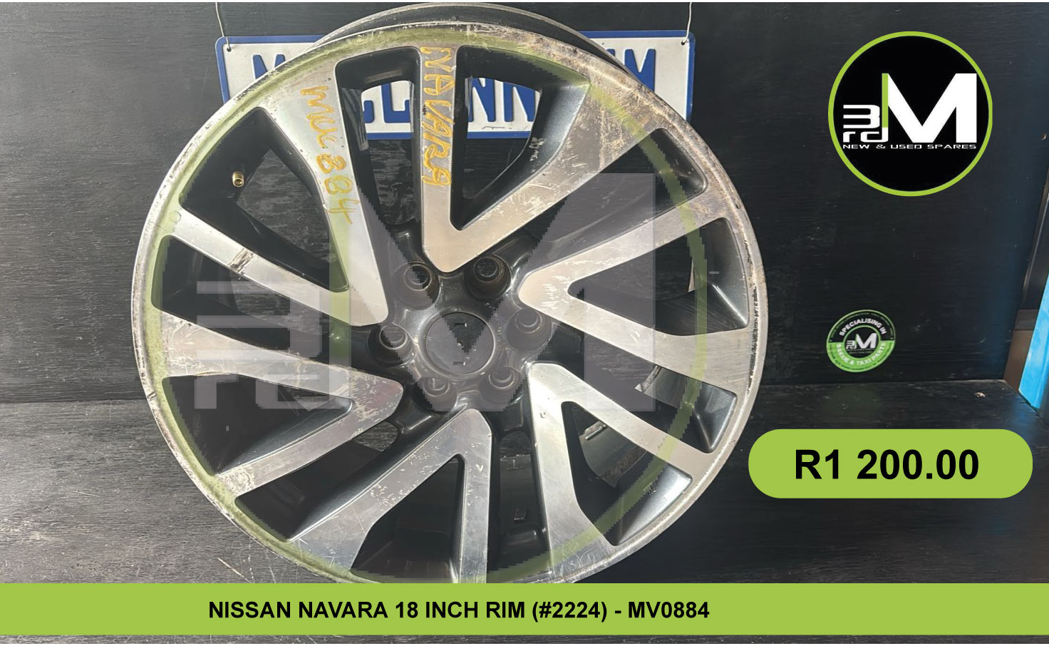 NISSAN NAVARA 18 INCH RIMS AVAILABLE (SOLD INDIVIDUALLY) - Private Seller