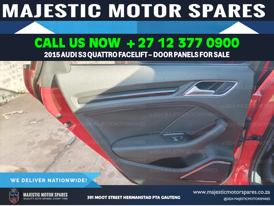 2015 Audi S3 Quattro Facelift door panels for sale second hand - Private Seller 2015 Audi S3 Quattro Facelift door panels for sale second hand - Private Seller