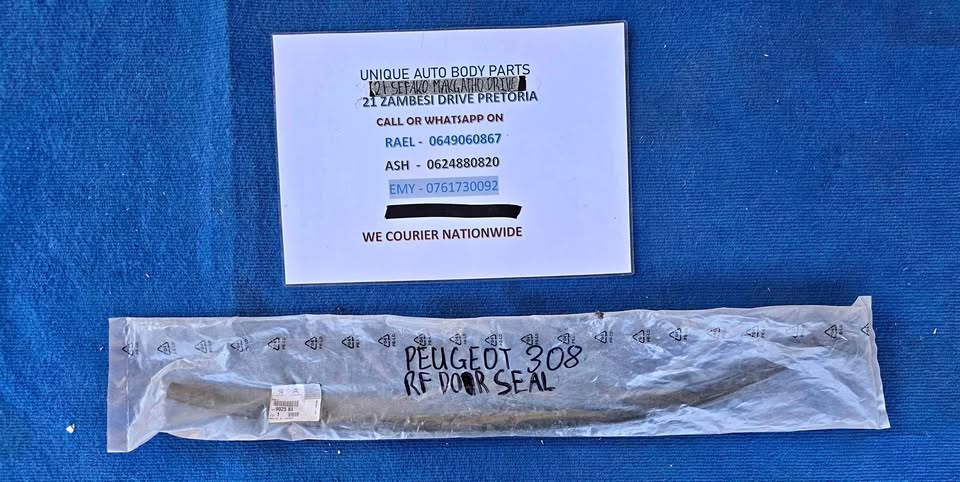 Peugeot 308 Right Front Door Seal Peugeot 308 Right Front Door Seal