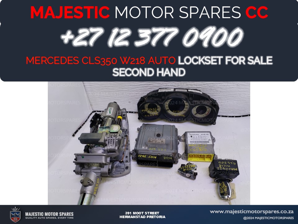 Mercedes-Benz CLS350 W218 Lockset – Premium Replacement Available! - Private Seller