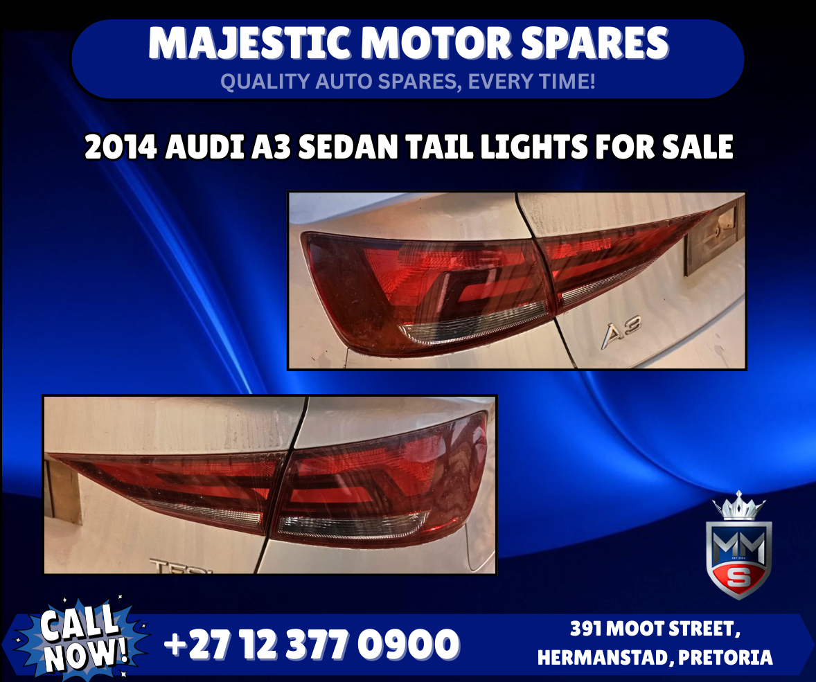 2014 Audi A3 Sedan Tail Lights for Sale - used - Private Seller