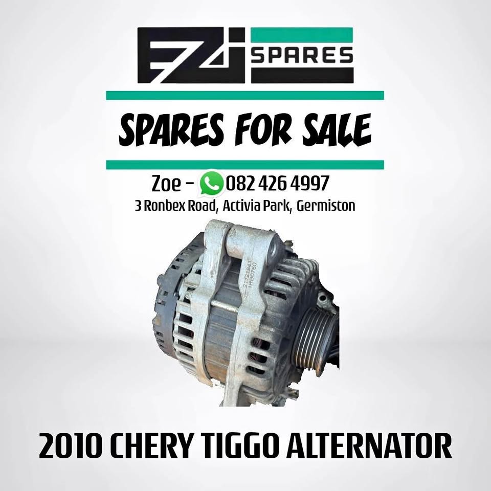 2010 chery tiggo alternator - Private Seller 2010 chery tiggo alternator - Private Seller