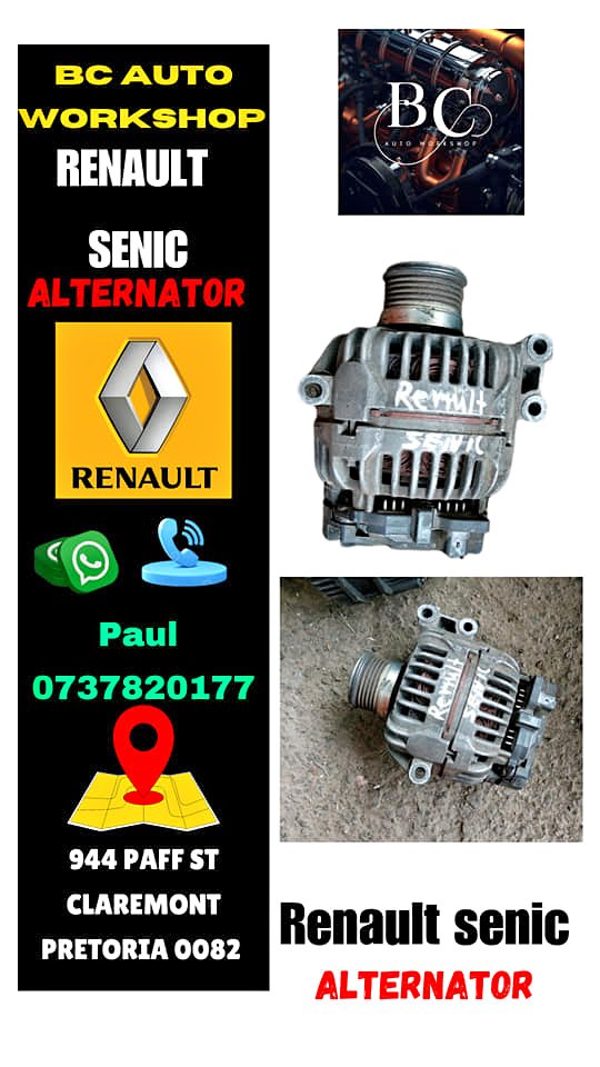 Renault senic alternator Call or WhatsApp me - Private Seller Renault senic alternator Call or WhatsApp me - Private Seller