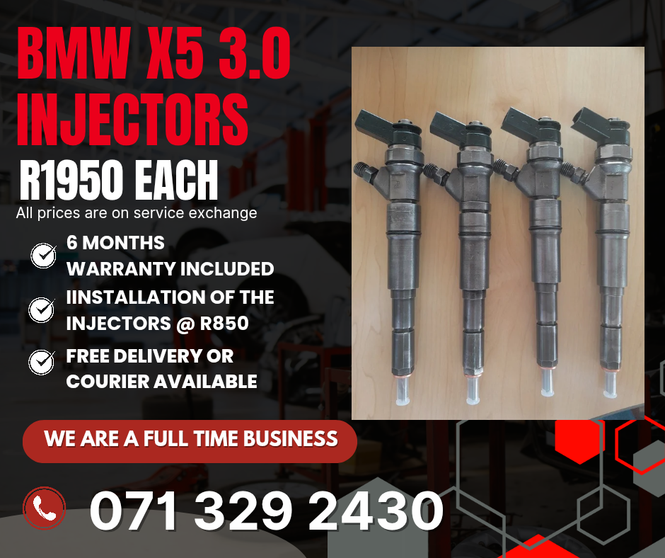 BMW X5 3.0 INJECTORS FOR SALE WITH WARRANTY - Private Seller BMW X5 3.0 INJECTORS FOR SALE WITH WARRANTY - Private Seller