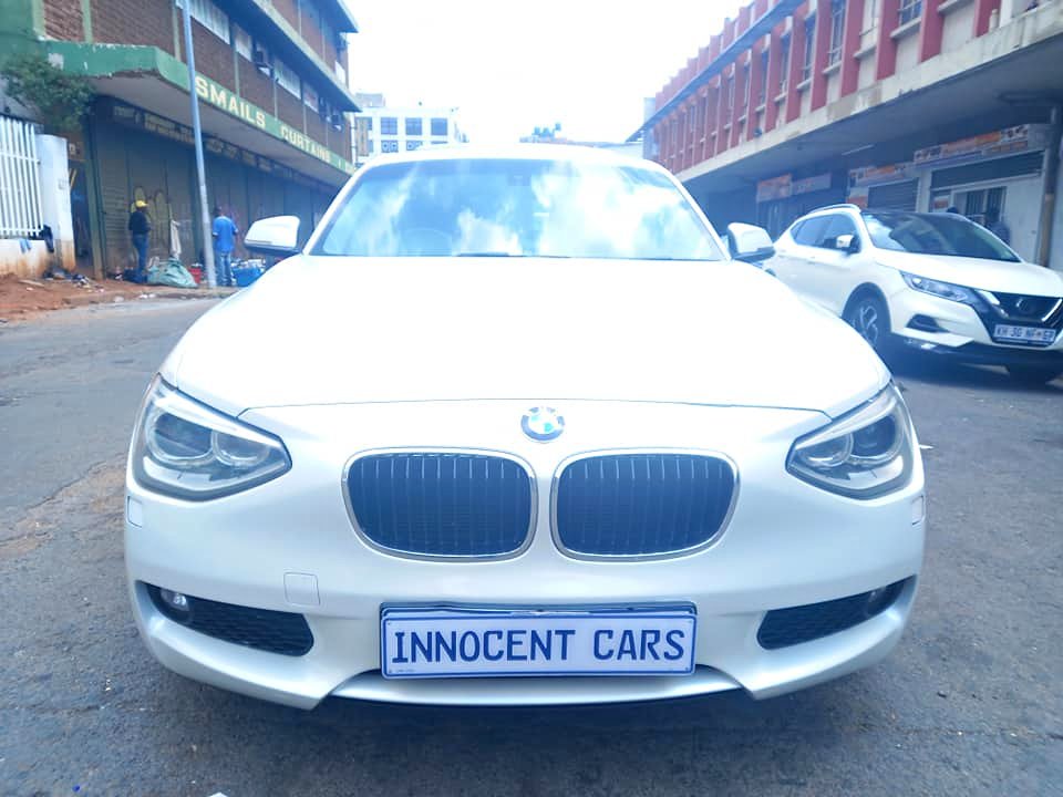 2014 BMW 116i PETROL, AUTOMATIC TRANSMISSION, WHITE COLOUR, MILEAGE 91000KM