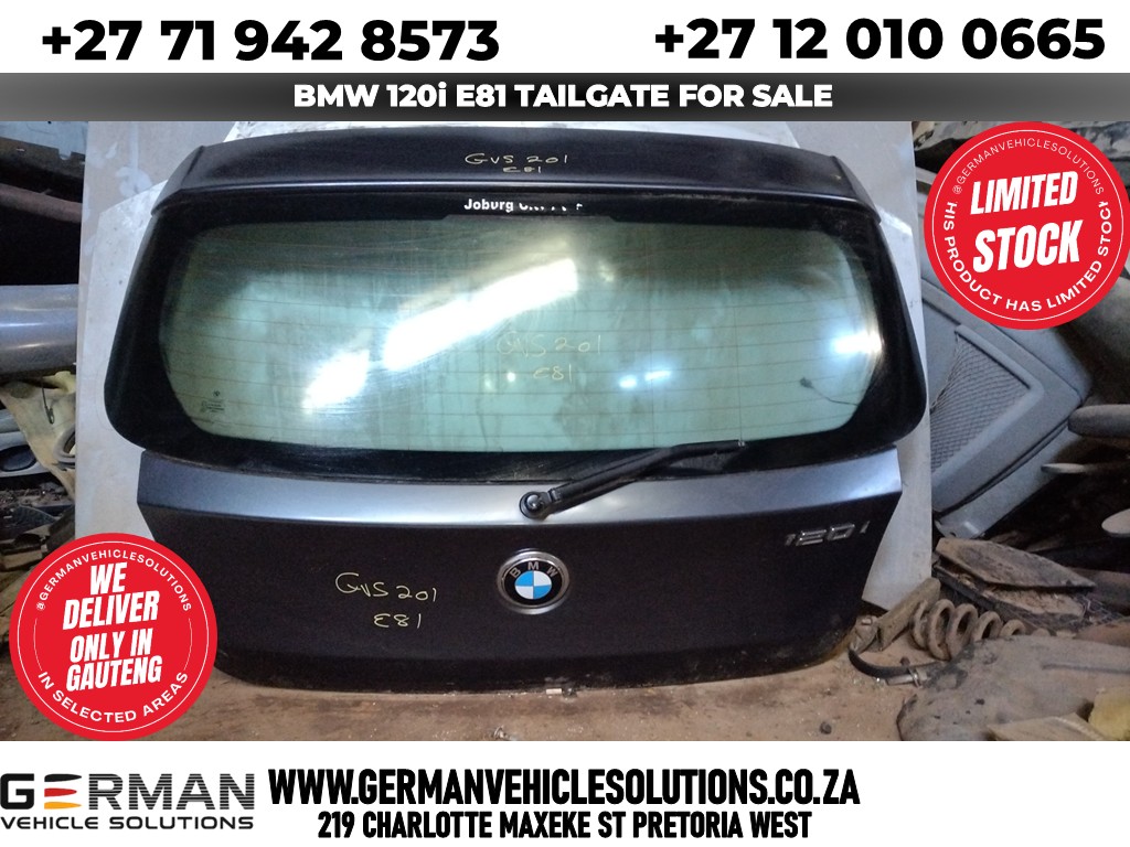 BMW 120i E81 tailgate for sale BMW 120i E81 tailgate for sale