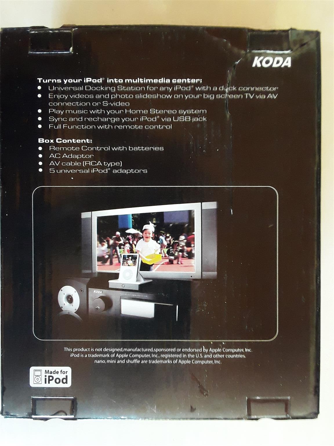 Universal Docking Station with Remote Koda iD811. This device can turn any TV into Smart TV