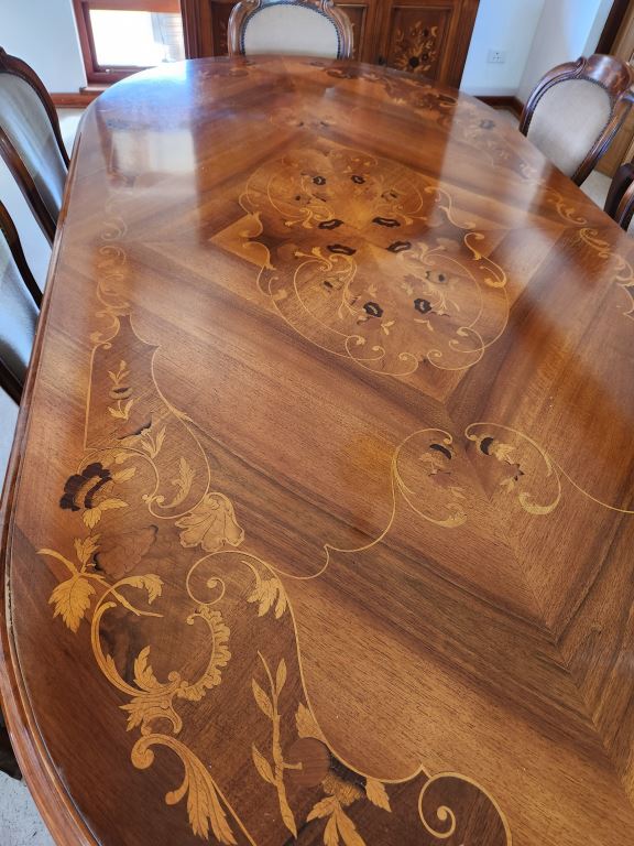 Classic Antique Italian Dining Room Set