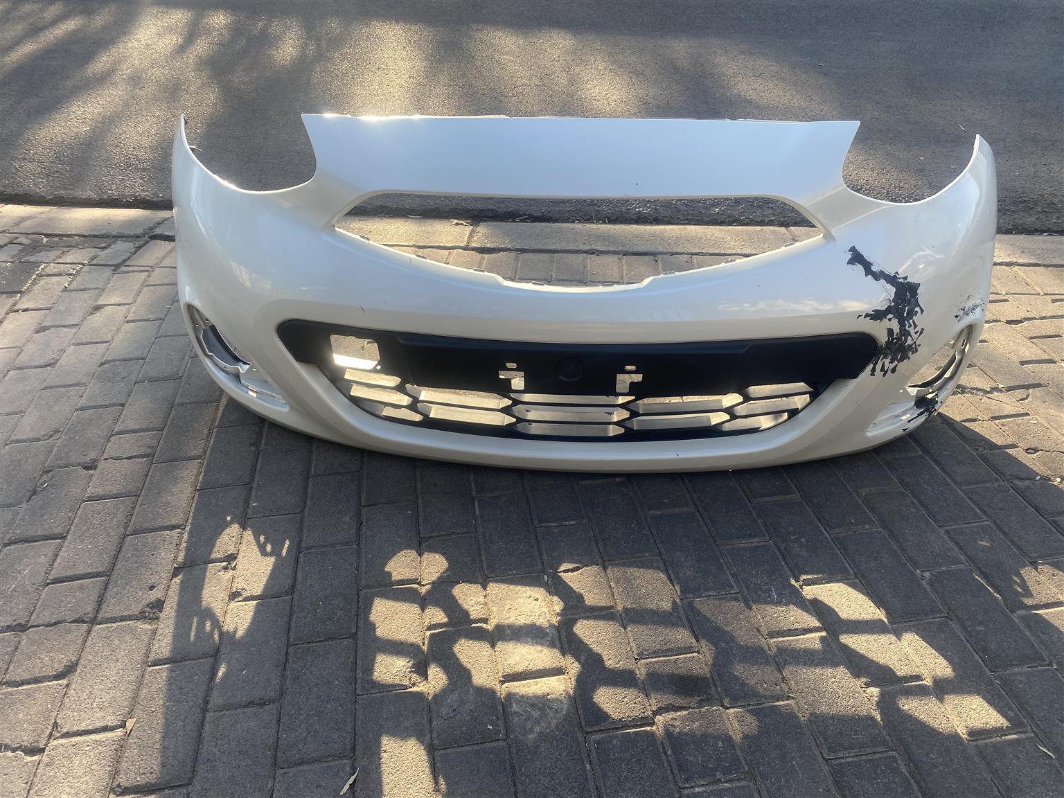 2017 NISSAN MICRA ACTIVE FRONT BUMPER FOR SALE. IN EXCELLENT CONDITION