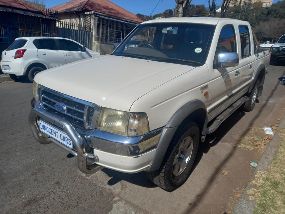 2004 FORD RANGER 4.0 V6 PETROL ENGINE, AUTOMATIC 4X4 D/C, WHITE COLOR, MILEAGE 171000KMS