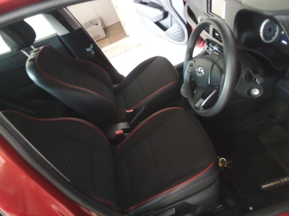 2021 HYUNDAI I10GRAND 1.0GLS AUTO MAROON COLOR  SPARE KEY  22000km