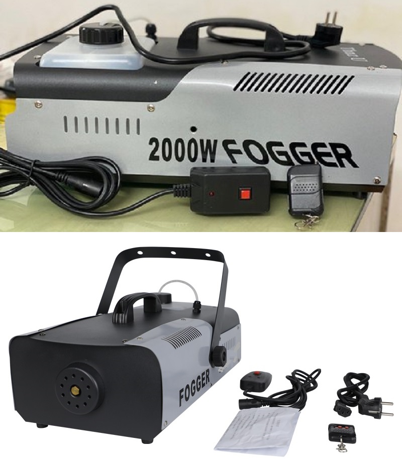 Professional Smoke Fogger Machine 2000W Heavy Duty Compact and High Capacity NEW