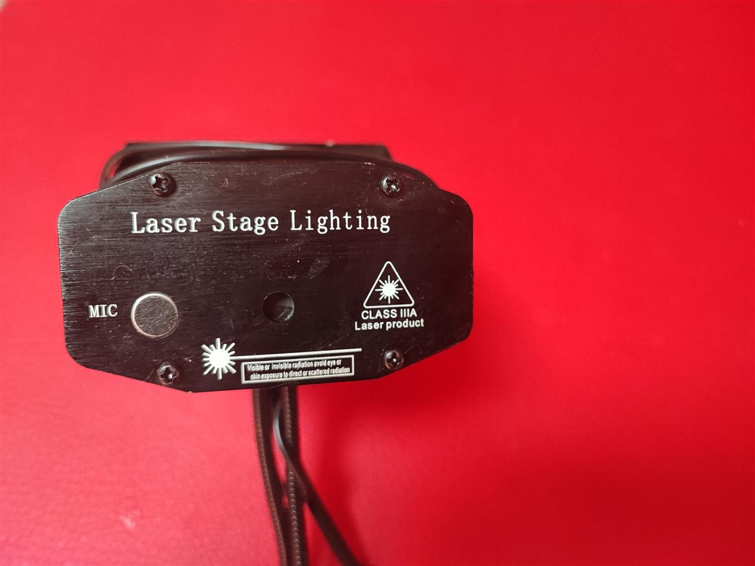 Laser stage light