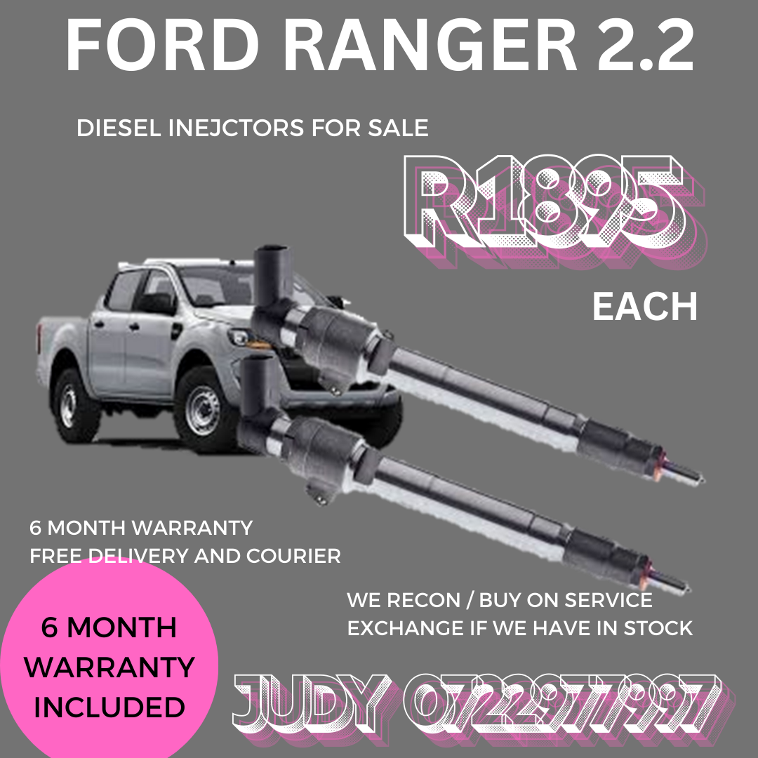 Ford Ranger 2.2 Diesel Injectors for sale on service exchange or to recon - Private Seller