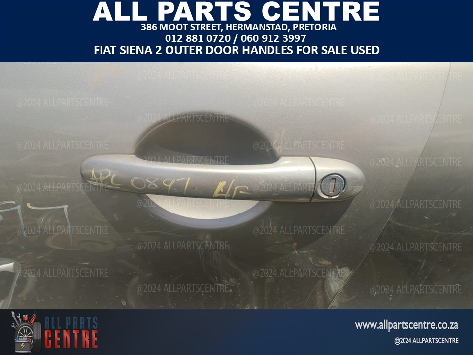 2005 Fiat Siena 2 outer door handles for sale