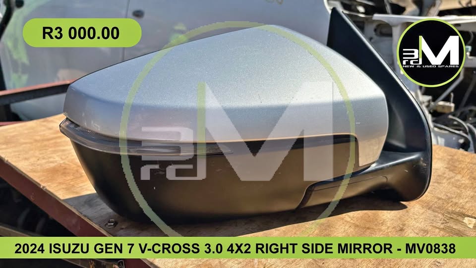 2024 ISUZU GEN 7 V-CROSS 3.0 4X2 RIGHT SIDE MIRROR – MV0838