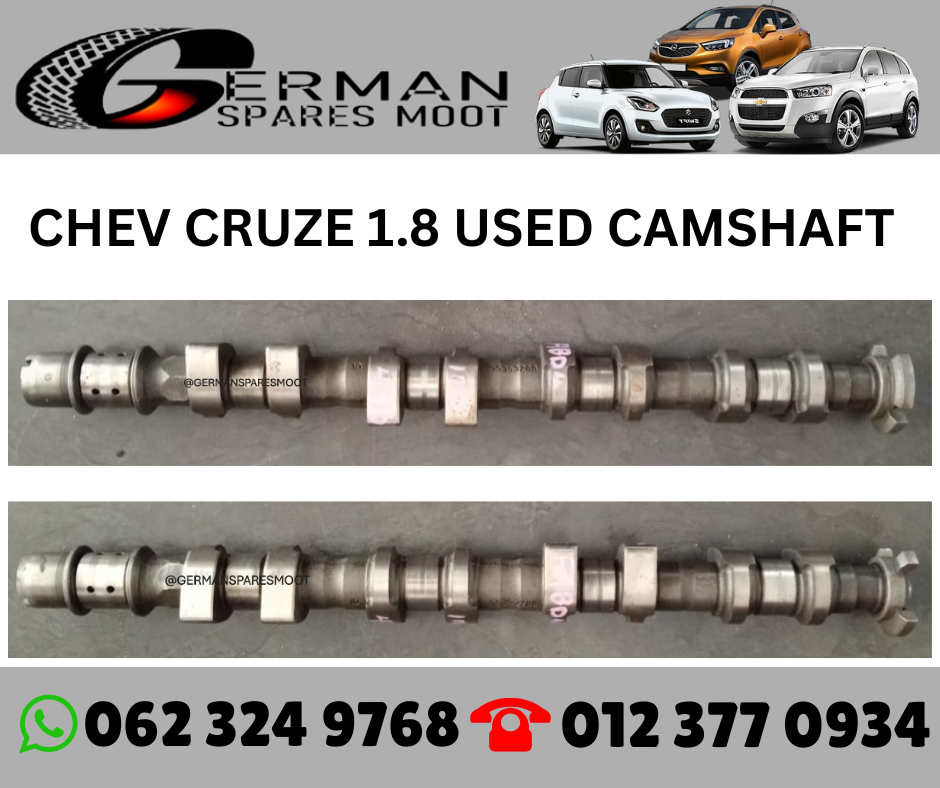 Chev Cruze 1.8 Used Camshaft - Private Seller Chev Cruze 1.8 Used Camshaft - Private Seller