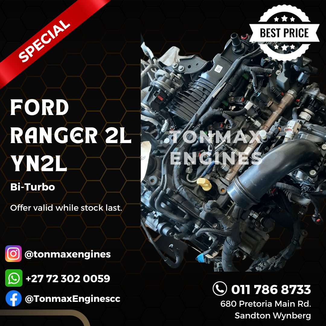 Ford Ranger (Bi-Turbo) 2L YN2L Engines for Sale