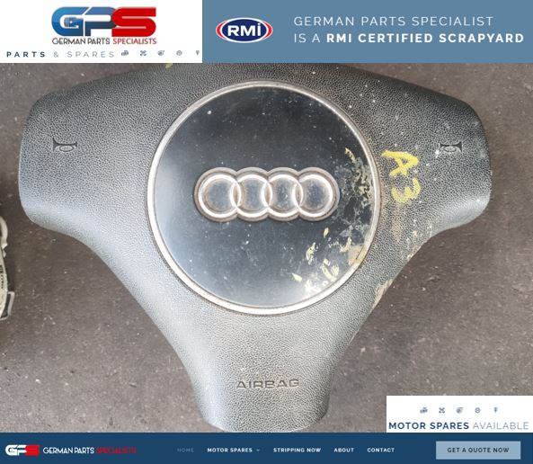 AUDI A3 AMBITION 2009 USED REPLACEMENT STEERING AIRBAG FOR SALE - Private Seller AUDI A3 AMBITION 2009 USED REPLACEMENT STEERING AIRBAG FOR SALE - Private Seller