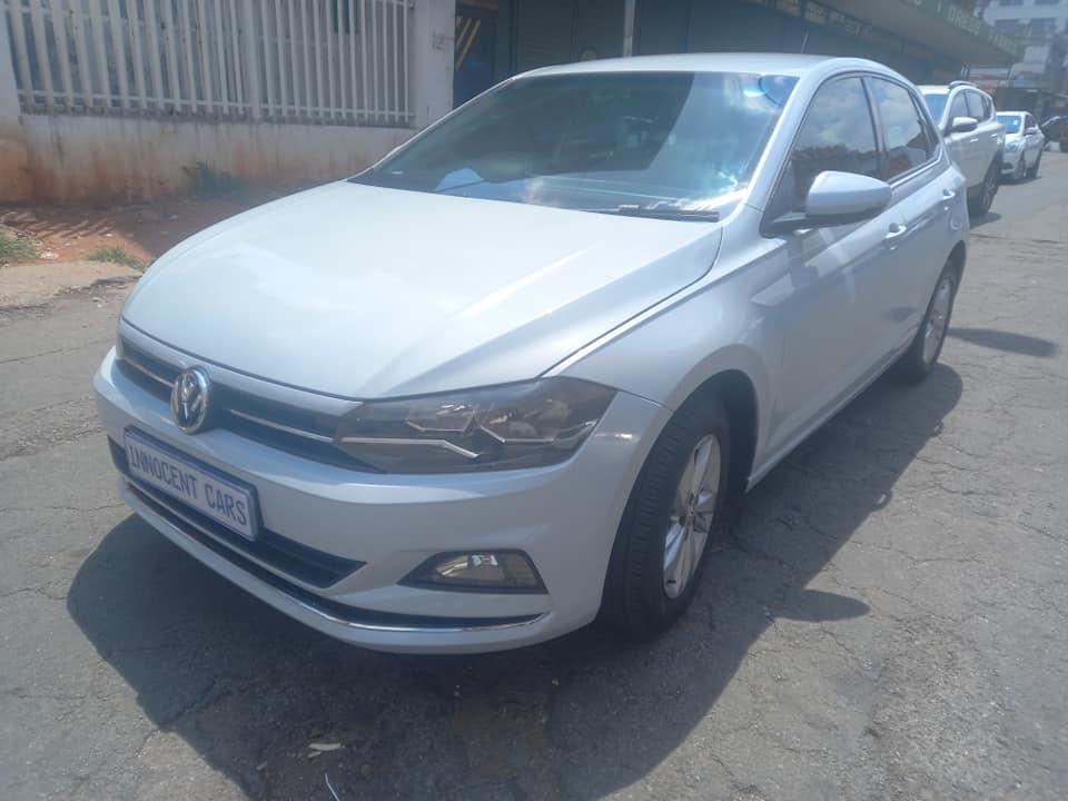 2021 VW POLO 8 TSI COMFORTLINE 1.0 PETROL, WHITE COLOUR, MILEAGE 55000KM
