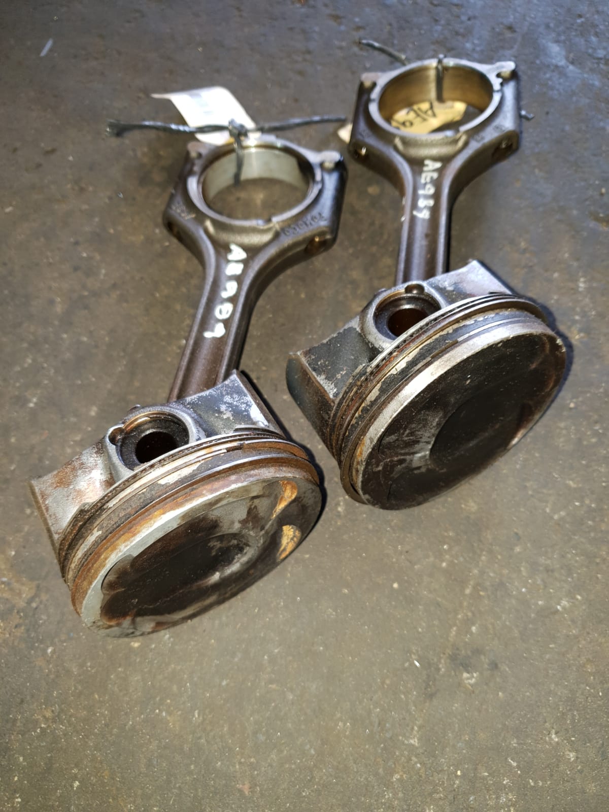 2016 Jaguar XE 2.0L SI4 Used Original Pistons + Conrods For Sale - Private Seller 2016 Jaguar XE 2.0L SI4 Used Original Pistons + Conrods For Sale - Private Seller
