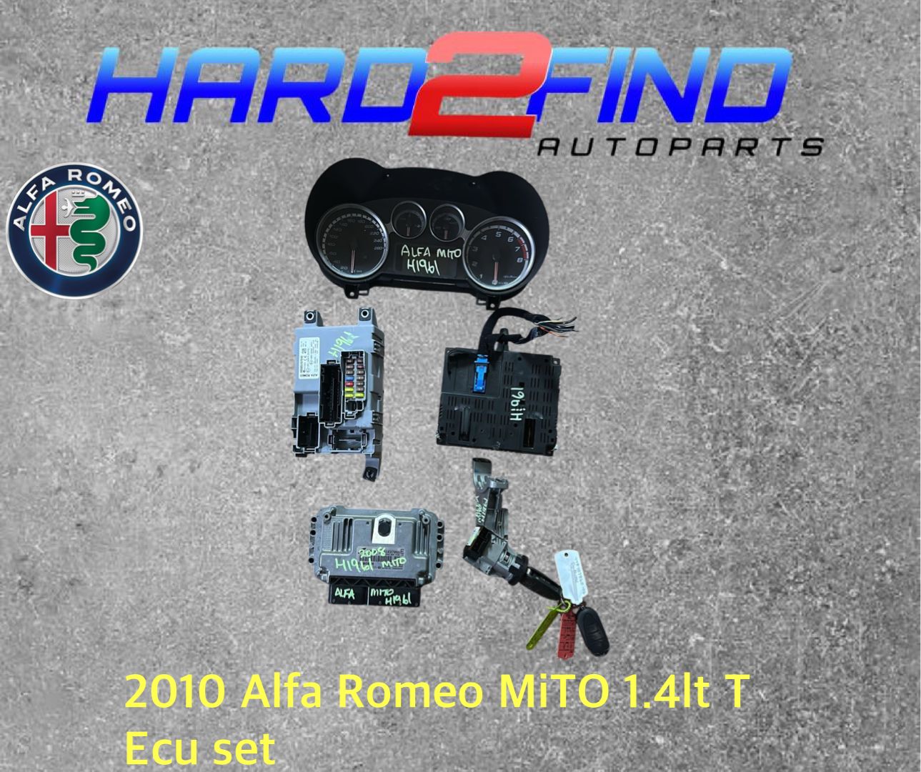 2010 Alfa Romeo Mito 1.4 Ecu Set For Sale - Private Seller