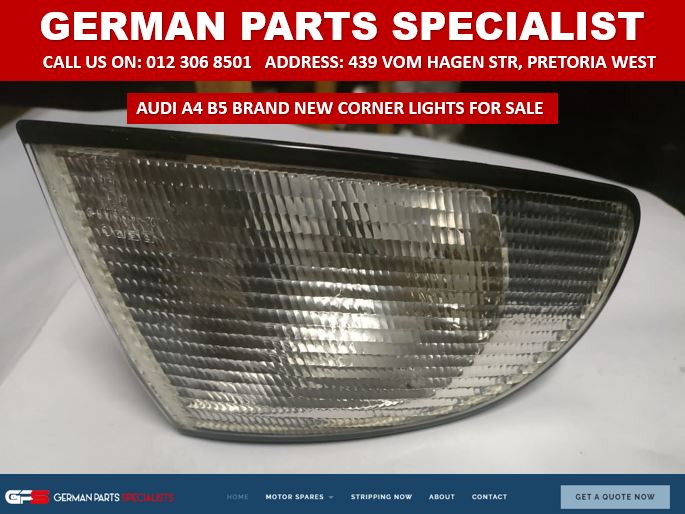 AUDI A4 B5 BRAND NEW CORNER LIGHTS FOR SALE - Private Seller AUDI A4 B5 BRAND NEW CORNER LIGHTS FOR SALE - Private Seller
