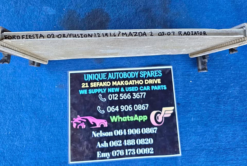 Ford Fiesta / Ford Fusion / Mazda 2 Radiator Ford Fiesta / Ford Fusion / Mazda 2 Radiator