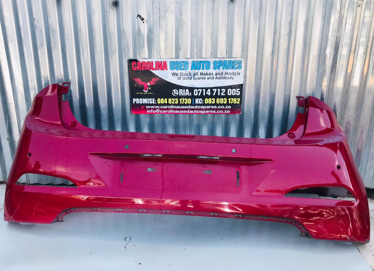 Hyundai Grand I20 rear/back bumper with PDC holes - Private Seller Hyundai Grand I20 rear/back bumper with PDC holes - Private Seller