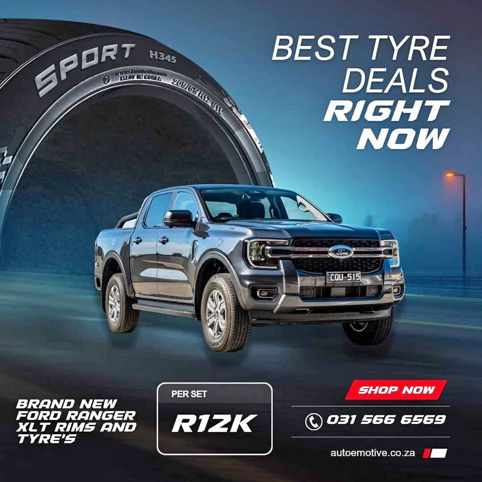 Brand new Ford Ranger XLT rims and tyre's - Private Seller