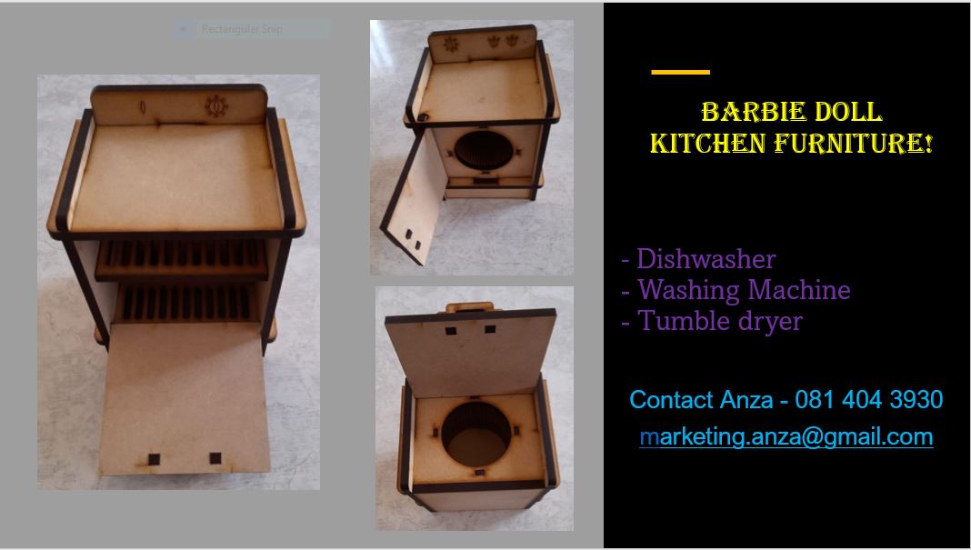 How to make a Barbie Washer and Dryer  Barbie dolls diy, Diy barbie  furniture, Barbie house furniture