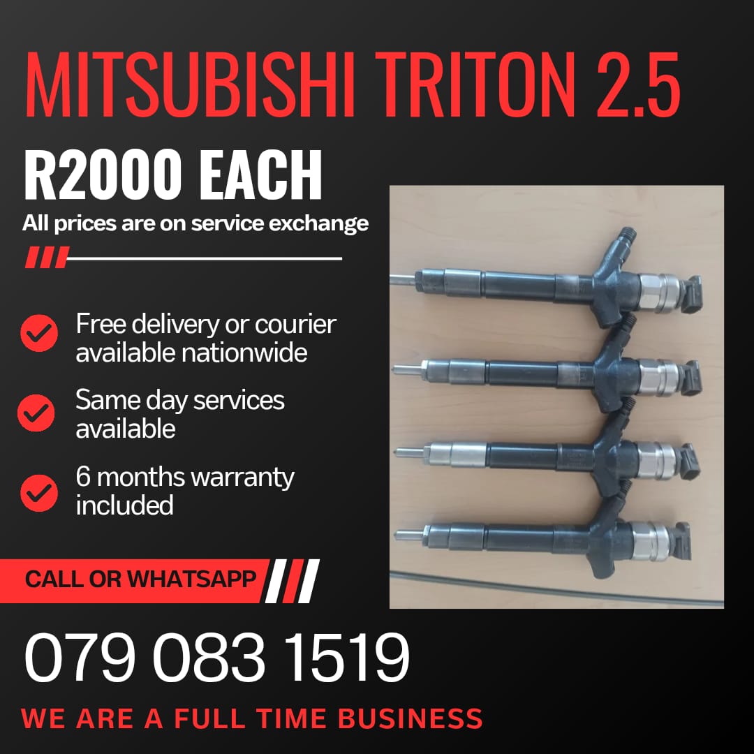 MITSHUBISHI TRITON 2.5 INJECTORS FOR SALE WITH WARRANTY - Private Seller